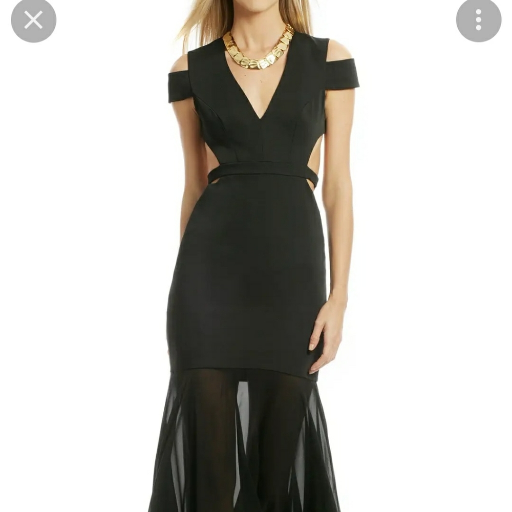 BCBG Cage Lock Gown- Size 6